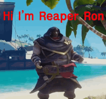 Reaper Ron Sea Of Thieves GIF