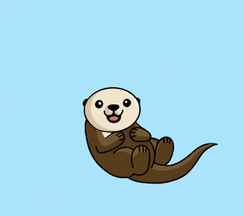 Cartoon Otters GIFs | Tenor