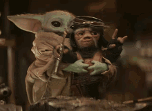 Grogu Baby Yoda GIF - Grogu Baby Yoda Babu Frik GIFs