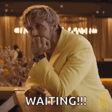 Waiting Patiently The Fall Guy GIF - Waiting Patiently The Fall Guy Colt Seavers GIFs