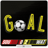 Southampton F.C. (0) Vs. Watford F.C. (2) First Half GIF - Soccer Epl English Premier League GIFs