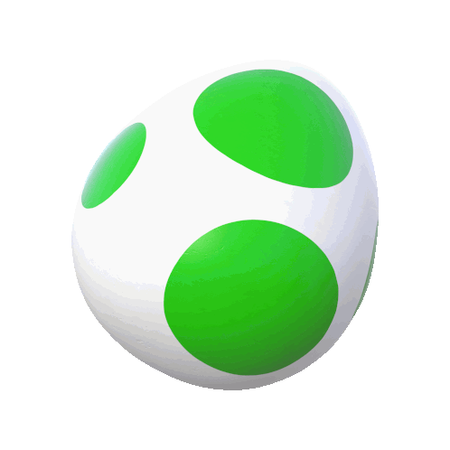 Yoshi'S Egg Item Sticker - Yoshi'S Egg Egg Item Stickers