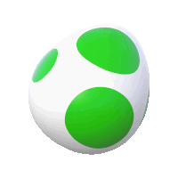 Yoshi'S Egg Item Sticker - Yoshi'S Egg Egg Item Stickers