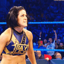 bayley angry mad frustrated wwe