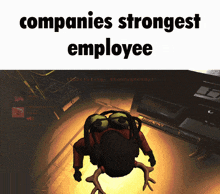 Lethal Company Companies Strongest Employee GIF - Lethal Company Companies Strongest Employee GIFs