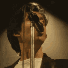 Alex Turner Arctic Monkeys GIF - Alex Turner Arctic Monkeys Body Paint GIFs