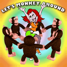 Let Monkey Around Be Silly GIF - Let Monkey Around Be Silly Be Playful GIFs