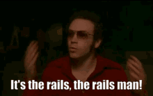 The Rails The Rails Man GIF - The Rails The Rails Man That70s Show GIFs