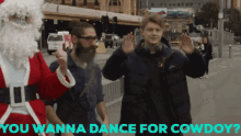 Aunty Donna Cowdoy In The City GIF - Aunty Donna Cowdoy In The City Looking For Cowdoy Instead Of Promoting Our Netflix Show GIFs