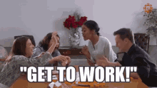 Get To Work Meeting GIF