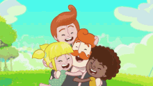 Mundobita Group Hug GIF - Mundobita Group Hug Happy Family GIFs