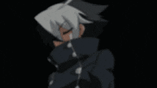 a blurred image of a person 's face with a dark background