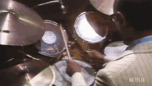 Playing Drums Max Roach GIF - Playing Drums Max Roach Biggie I Got A Story To Tell GIFs
