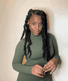 Long Hair Extensions Twisted Braids GIF - Long Hair Extensions Twisted Braids Long Hairstyles GIFs