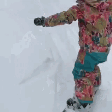 Snowboarding Child GIF - Snowboarding Child Walk GIFs