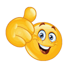 emoji smile thumbs up okay good job