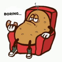 Boring Coach Potato GIF - Boring Coach Potato Bored GIFs