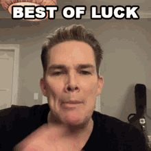 Best Of Luck Cameo GIF - Best Of Luck Cameo Good Luck GIFs