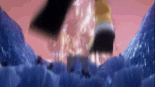 Sora Leaps Into Hollow Bastion Kingdom Hearts GIF