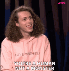 Youre A Human Not A Monster Youre Only Human GIF - Youre A Human Not A Monster Youre Only Human Good Person GIFs