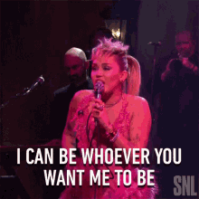 I Can Be Whoever You Want Me To Be Miley Cyrus GIF - I Can Be Whoever You Want Me To Be Miley Cyrus Plastic Hearts Song GIFs