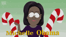 michelle obama south park s18e10 happy holograms merry christmas
