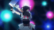 Akiba Maid War Anime GIF - Akiba Maid War Anime Guns GIFs