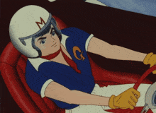 Speed Racer Driving GIF - Speed Racer Driving Happy GIFs