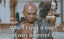 The King And I Yul Bryner GIF - The King And I Yul Bryner When I Was A Boy GIFs