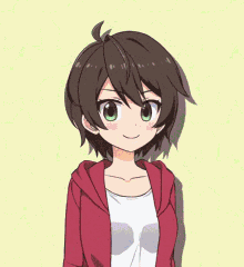 art anime girl animation short