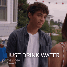 Just Drink Water Cameron GIF - Just Drink Water Cameron The Summer I Turned Pretty GIFs