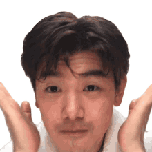 make face eric nam harpers bazaar squeeze face funny face