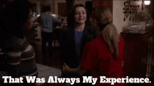 Greys Anatomy Amelia Shepherd GIF - Greys Anatomy Amelia Shepherd That Was Always My Experience GIFs