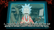 Rick N Morty Drunk GIF - Rick N Morty Drunk Nap GIFs