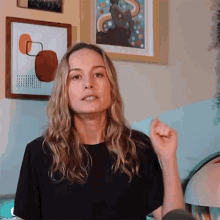 Number One Brie Larson GIF - Number One Brie Larson First Of All GIFs