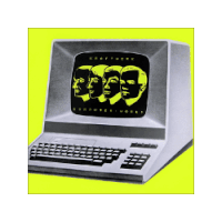 Album Cover Electronic Sticker - Album Cover Electronic Kraftwerk Stickers