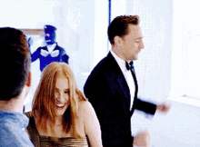 Jessica Chastain Tom Hiddleston GIF - Jessica Chastain Tom Hiddleston Dancing GIFs