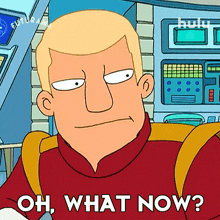 oh what now zapp brannigan futurama what should i do now whats next