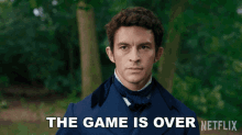 The Game Is Over Lord Anthony Bridgerton GIF