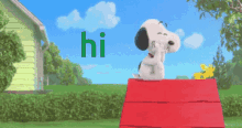 Snoopy Hi GIF - Snoopy Hi Hello GIFs