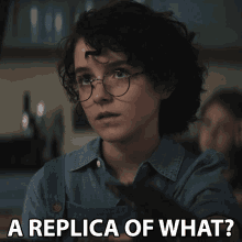 A Replica Of What Phoebe GIF - A Replica Of What Phoebe Mckenna Grace GIFs