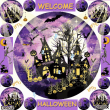 Happy Halloween GIF - Happy Halloween Purple GIFs