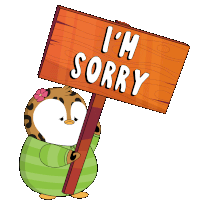 Im Sorry Soz Sticker