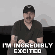 Im Incredibly Excited Jared Dines GIF - Im Incredibly Excited Jared Dines Im So Excited GIFs