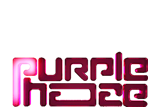Purple Haze Logo Sticker