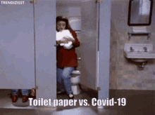 Covid19 Toilet Paper GIF - Covid19 Toilet Paper Hoard GIFs