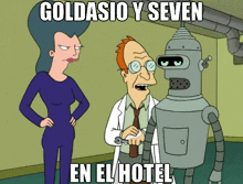 Goldasio Seven GIF - Goldasio Seven En El Hotel GIFs