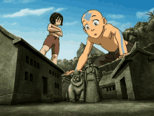 Awesome Aang GIF - Awesome Aang Toph GIFs