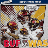 Washington Commanders Vs. Buffalo Bills Pre Game GIF - Nfl National Football League Football League GIFs
