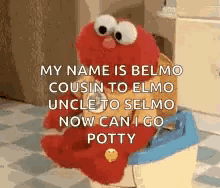 Pooping Elmo GIF - Pooping Elmo Belmo GIFs